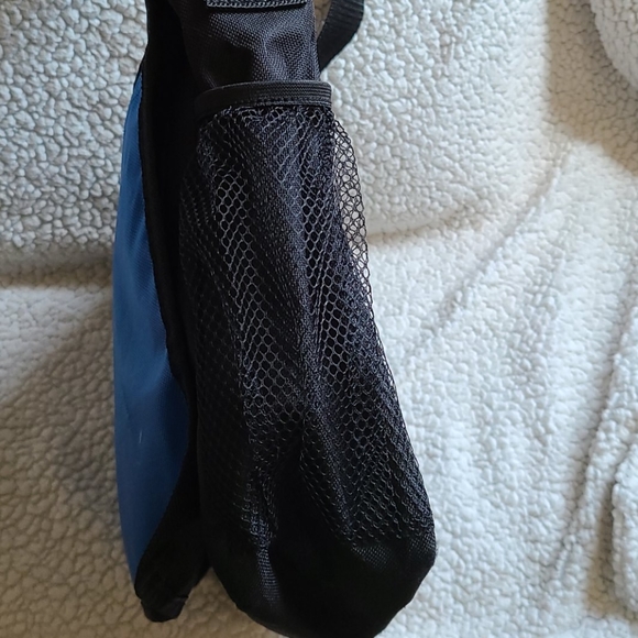 Blk & Blue generic book/ computer bag - Picture 3 of 7